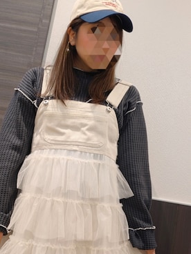 「classicalelf（クラシカルエルフ）のアイテム（トップス）」を使った、ゆんさん（レディース・154cm）の春コーディネート