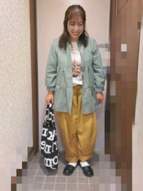 ゆん しまむらのシャツ ブラウスを使ったコーディネート Wear