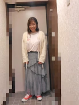 「one after another NICE CLAUP（ワンアフターアナザーナイスクラップ）のアイテム」を使った、ゆんさん（レディース・154cm・40代）の春コーディネート