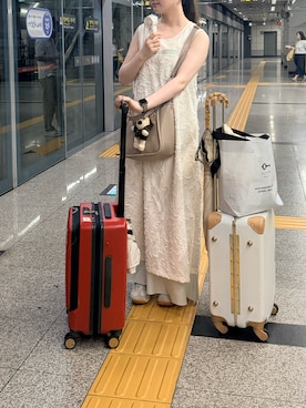 茉さん（レディース・159cm）の夏コーディネート