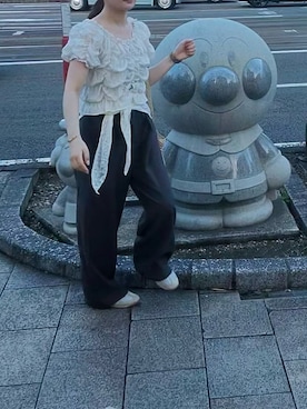 茉さん(レディース・159cm)の夏コーディネート