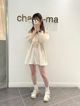 茉さん（レディース・159cm）の夏コーディネート