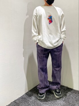 「WHITE MOUNTAINEERING（ホワイトマウンテニアリング）のアイテム」を使った、minamiさん（メンズ・173cm）の冬コーディネート