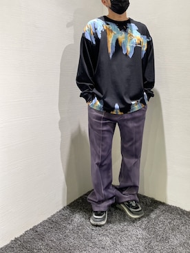 「WHITE MOUNTAINEERING（ホワイトマウンテニアリング）のアイテム」を使った、minamiさん（メンズ・173cm）の冬コーディネート