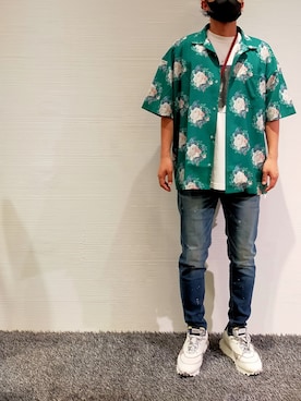 「surt（サート）のアイテム」を使った、minamiさん（メンズ・173cm）の夏コーディネート