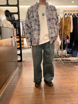 「saby（サバイ）のアイテム」を使った、minamiさん（メンズ・173cm）の春コーディネート