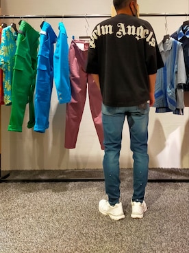 「surt（サート）のアイテム」を使った、minamiさん（メンズ・173cm）の夏コーディネート