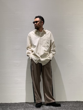 「VERYNERD（ベリーナード）のアイテム」を使った、minamiさん（メンズ・173cm）の秋コーディネート