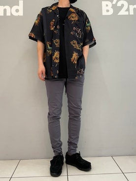 「surt（サート）のアイテム」を使った、minamiさん（メンズ・173cm）の春コーディネート