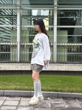 「ROPE'（ロペ）のアイテム」を使った、うるりらさん（レディース・163cm）の春コーディネート