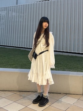 「KEEN（キーン）のアイテム」を使った、うるりらさん（レディース・163cm）の秋コーディネート