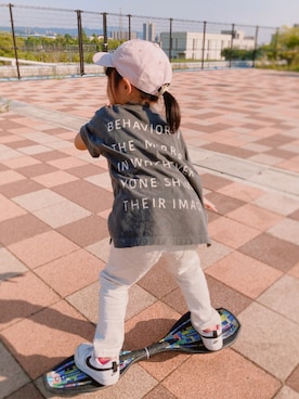 riiikaaa＊さん（キッズ・100cm）の春コーディネート