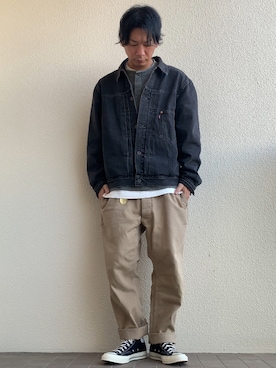 やっきーさん（メンズ・175cm）の冬コーディネート