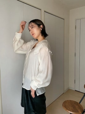 菊池 美花さん（レディース・168cm）の秋コーディネート