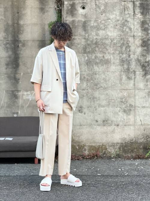 PUBLIC TOKYO（パブリックトウキョウ）の「ハーフスリーブセミダブル 