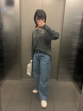 「hummel（ヒュンメル）のアイテム」を使った、サカダチさん（レディース・165cm）の秋コーディネート