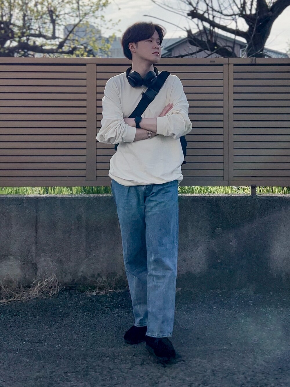 【美品】VAJIRA TUCK VINTAGE DENIM LIDNM（リドム）の「VAJIRA TUCK VINTAGE DENIM（デニムパンツ