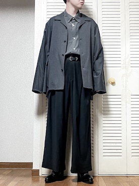 ゐをりさん（メンズ・171cm）の冬コーディネート