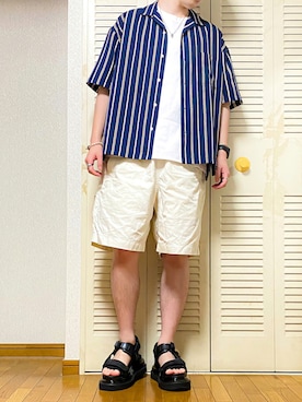 ゐをりさん(メンズ・171cm)の夏コーディネート