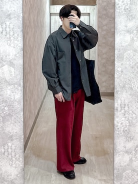 ゐをりさん(メンズ・171cm)の秋コーディネート