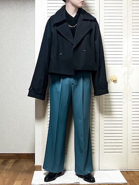 ゐをりさん（メンズ・171cm）の秋コーディネート