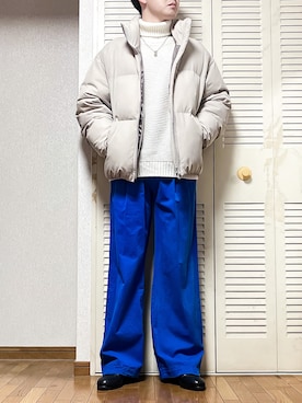 ゐをりさん（メンズ・171cm）の冬コーディネート