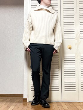 ゐをりさん（メンズ・171cm）の冬コーディネート