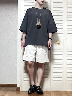 「アイテム（その他小物、グリーン系）」を使った、ゐをりさん（メンズ・171cm）の夏コーディネート