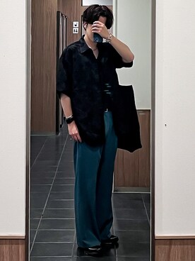 ゐをりさん（メンズ・171cm）の夏コーディネート