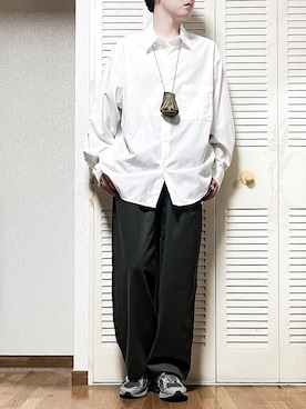 「アイテム（その他小物、グリーン系）」を使った、ゐをりさん（メンズ・171cm）の秋コーディネート