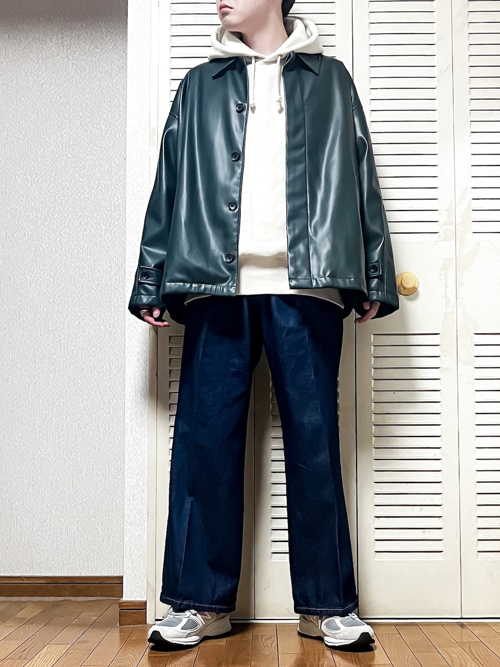 HAREレザーブルゾン HARE ブルゾン アウター 「SET UP対応」LEATHERコンパクト