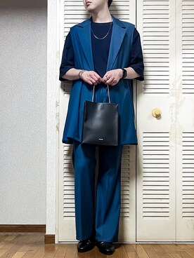 ゐをりさん（メンズ・171cm）の夏コーディネート