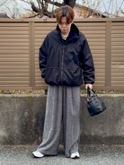 LIDNM（リドム）の「COTTON SILK REVERSIBLE ZIP（その他アウター