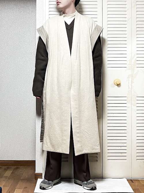 【新品】HAREハレ　ロングコート　白　サムエコート HARE（ハレ）の「【赤間紫動×HARE】サムエコート(HARE)（その他