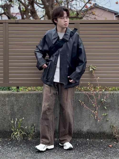 ASICS / GEL-KAYANO 14 BIRCH/DARK PEWTERを使った人気ファッション