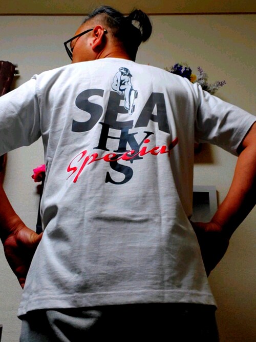 HYSTERIC GLAMOUR Tシャツ Sサイズ　WIND AND SEA HYSTERIC GLAMOUR（ヒステリックグラマー）の「WIND AND SEA/SEA