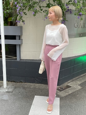 canonさん（レディース・154cm）の夏コーディネート