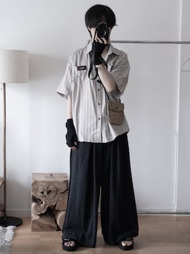 「アイテム（パンツ）」を使った、hopeさん（メンズ・168cm）の夏コーディネート