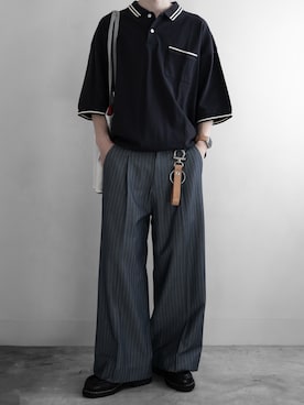 「RUUBON（ルーボン）のアイテム」を使った、hopeさん（メンズ・168cm）の春コーディネート