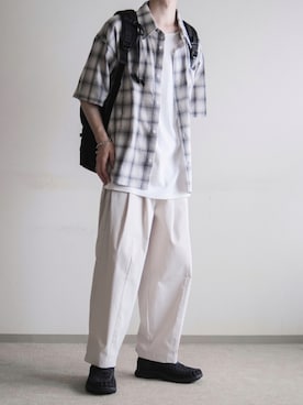 「KEEN（キーン）のアイテム」を使った、hopeさん（メンズ・168cm）の夏コーディネート