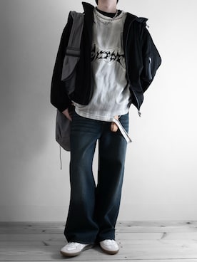 「ERAR（エラー）のアイテム」を使った、hopeさん（メンズ・168cm）の冬コーディネート