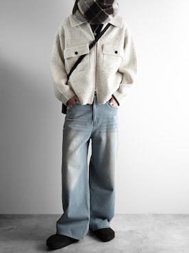 「アイテム（レッグウェア）」を使った、hopeさん（メンズ・168cm）の秋コーディネート