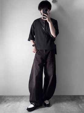 「DEVICE（デバイス）のアイテム（バッグ）」を使った、hopeさん（メンズ・168cm）の夏コーディネート