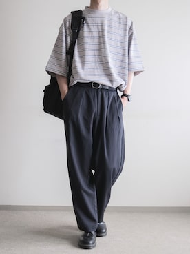 「BeAMS DOT（ビームスドット）のアイテム」を使った、hopeさん（メンズ・168cm）の夏コーディネート