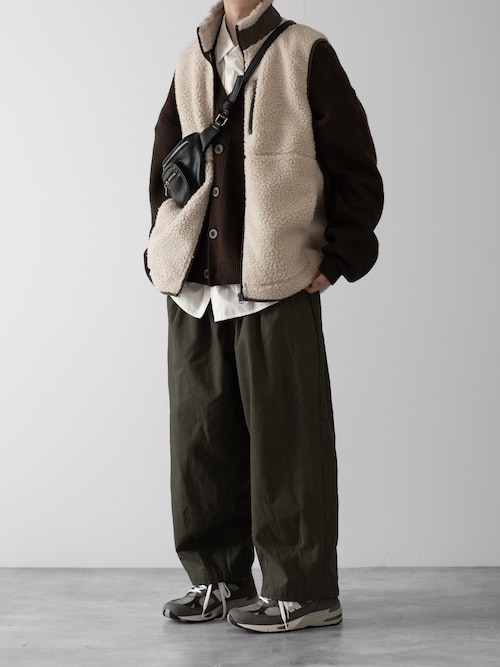 【RUUBON】rustic heavy weight cardigan / ラスティック ヘビーウエイト カーディガン