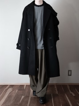 「Paraboot（パラブーツ）のアイテム」を使った、hopeさん（メンズ・168cm）の冬コーディネート