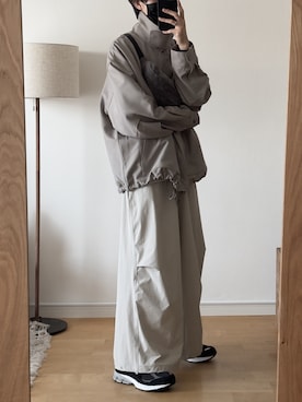 「RUUBON（ルーボン）のアイテム（ブルゾン）」を使った、hopeさん（メンズ・168cm）の秋コーディネート