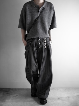 「WISH FOR EVER（ウィッシュフォーエバー）のアイテム」を使った、hopeさん（メンズ・168cm）の春コーディネート