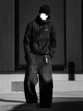 「アイテム（キーホルダー）」を使った、hopeさん（メンズ・168cm）の冬コーディネート