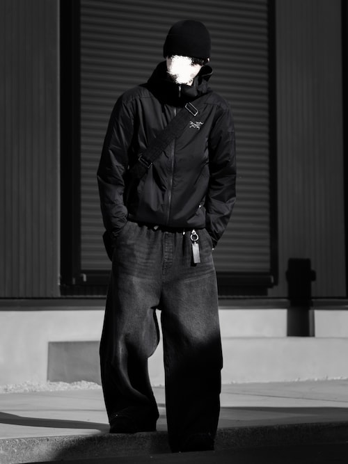 「MERRELL（メレル）のモアブ3　シンセティック　ゴアテックス（スニーカー）」を使った、hopeさん（メンズ・168cm）の冬コーディネート